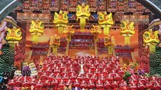 Spring Festival Gala 2019: Dragon and lion dance