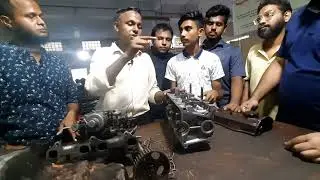 Engine এর বিভিন্ন অংশের নাম ও কাজ জানা।