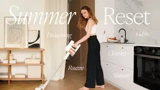 10 SUMMER RESET TIPS: Cleaning, Healthy Habits, IKEA Favorites, Matcha.. 🍵