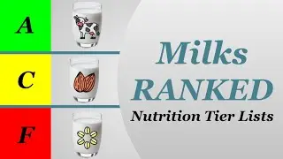 Nutrition Tier Lists: Milks