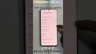 How To Samsung Galaxy S20+ 5g Oem Unlocking Enable / Developer Show 🔥 #samsung