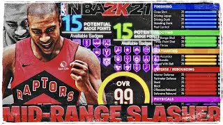 BEST RARE MID RANGE SLASHER BUILD IN NBA 2K21 NEXT GEN! (BEST VINCE CARTER BUILD!)