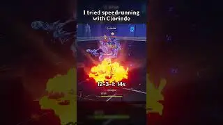 I TRIED SPEEDRUNNING WITH CLORINDE