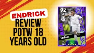 Review The monster Endrick POTW LEGS Power 🦵🏾🔥 efootball 2025