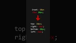 КАК СОКРАТИТЬ НАПИСАНИЕ СТИЛЕЙ ПОЗИЦИОНИРОВАНИЯ | свойство inset 