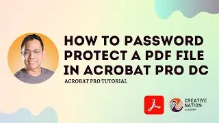 How to Password Protect a PDF File In Acrobat Pro Dc