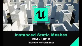 Unreal Engine 5 Tutorial - Instanced Static Meshes - ISM/HISM [1/4]