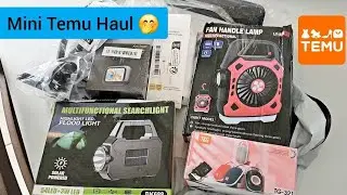 Temu Mini Haul Shopping - How to get discount on items