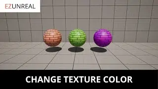 Unreal Engine 5 Tutorial for Beginners: How to Change Texture Color (UE5.3)