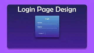 Attractive Login page design by HTML & CSS. @Flezcode