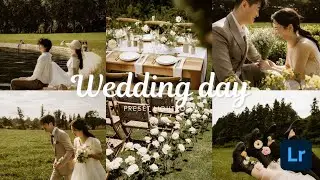 Wedding day preset lightroom tutorial - Lightroom mobile presets