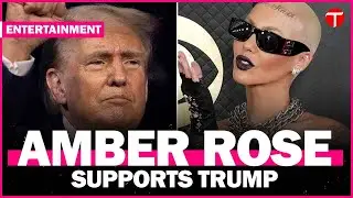 Kanye West’s ex Amber Rose supports Trump at RNC 2024