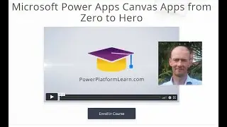 Black Friday - Free Canvas Power Apps Course