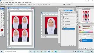 Cara Cetak Pas Foto di Kertas Ukuran 4R Menggunakan Fitur Action Photoshop. Hemat Waktu!!!