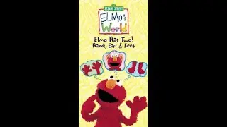 Elmo's World: Elmo Has Two! Hands, Ears & Feet (2004 VHS) (Full Screen)