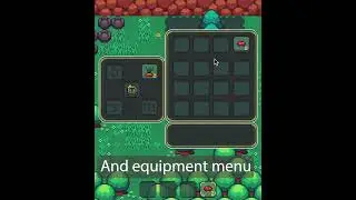 Adding hotbar and equipment menu for my cute little RPG / zeldalike made with Godot 4 | devlog