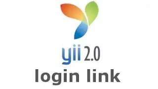 Show login link for guest yii 2