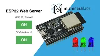 ESP32 | Set up a HTTP Web Server and Control IO Pins - Scan Connect Control | Out of the Box IoT