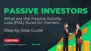 LLCs with Passive Investors - Active vs. Passive Loss Limitations