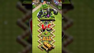 СКАЛЬНЫЙ ГОЛЕМ ПРОТИВ ВСЕХ ПУШЕК!! #clashofclans #cocfun #cocfunnyvideo #coc