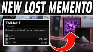 How To Unlock NEW Lost Memento & Twilight Keepsake Shader! New Secret Triumph Guide! | Destiny 2