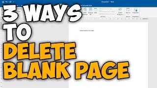 3 Ways to Delete Blank Page in 1 Minute in Microsoft Word (2023) | How to delete page in word