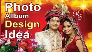 CorelDraw tutorial photo album designing / wedding album design CorelDRAW / wedding poster 