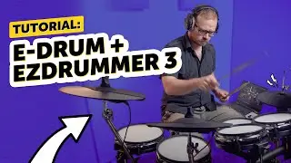 How to use EZdrummer 3 with an E-Drum | Tutorial