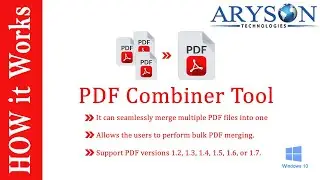 Combine or Merge Multiple PDF Files into One by PDF Combiner Tool