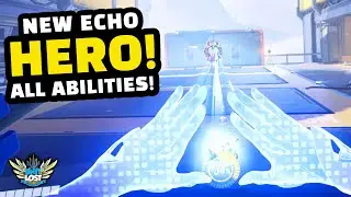 Overwatch - NEW Hero Echo Gameplay! - ALL Abilities Breakdown