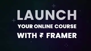 Promote and host your online course – Mastery Framer template