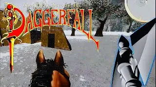 Exploring Daggerfall Unity 1 - (Winter) (NO COMMENTARY)