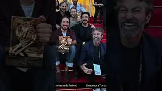 Tomás Ostiglia tras ganar su primer Grand Prix en Cannes Lions