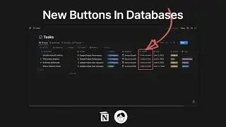 The new Notion database buttons & overview of Notion buttons and database automations