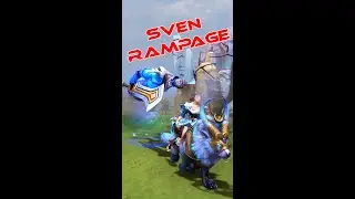 Dota 2 Sven  rampage 2021 #dota2 #gameplay #shorts #rampage