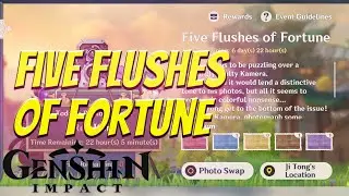 Five Flushes of Fortune Event Guide | Genshin Impact