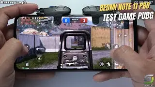 Xiaomi Redmi Note 11 Pro test game PUBG Mobile