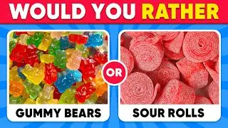 Would You Rather...? Sweets Edition 🍫🍬 Daily Quiz