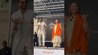 🇮🇳 Sonakshi Sinha & Zaheer Igbal at India Day Parade, New York #shorts