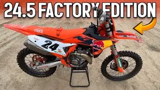 KTM 450 SX-F 2024.5 Factory Edition - My First Ride!