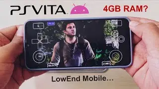 Uncharted Gameplay PS Vita On Galaxy A30 | Exynos 7904 - Vita3K Test!