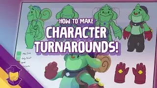 How I Make Character TURNAROUNDS and Sheets!