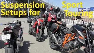 INTRO 2 Clicks Out: Sport Touring Suspension Setups on some Euro motorcycles