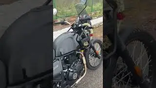 Royal Enfield Himalayan ￼exhaust sound🔥🔥😱