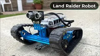 Building a Land Raider Tank Robot with Arduino || Line Follower, Obstacle Avoidance, Self-Balancing