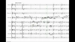 Eduard de Boer: Concertino Italiano, version for violin and small orchestra - 1st movement