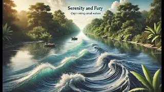 Serenity and Fury: Captivating Canal Waters in Nature's Mood Swings