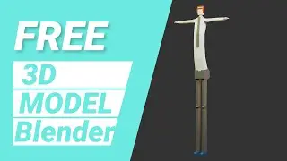 How to make low poly character in blender 2023