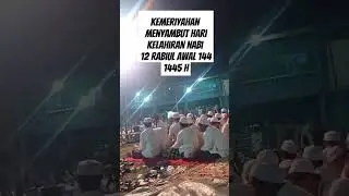 MASYA ALLAH MERIAHNYA MENYAMBUT MAULID NABI 12 RABIUL AWAL 1445 DI DAYAH DARUL MUARRIF