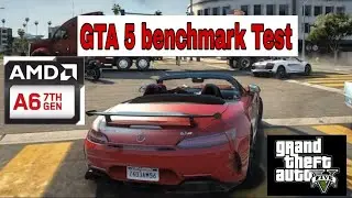 GTA 5 benchmark Test: AMD A6 9225 | AMD R4 | Lenovo Ideapad S145 Amd A6